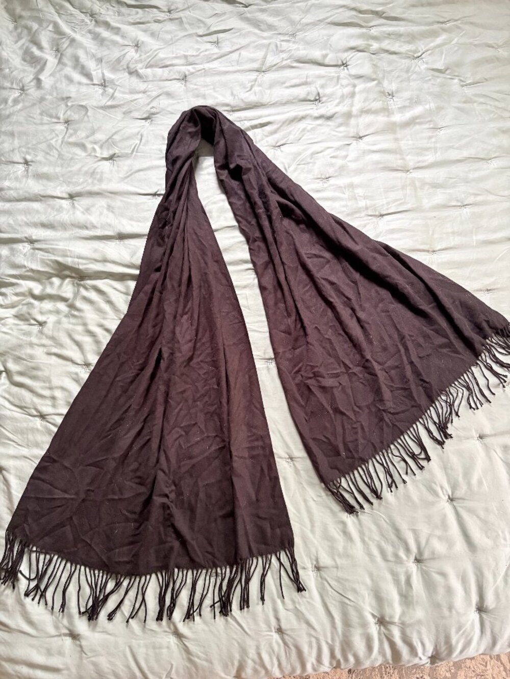 Soft Black Shawl